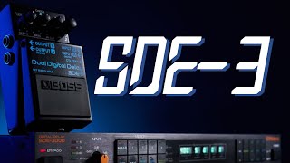 Boss SDE3 Dual Digital Delay [upl. by Beverley138]