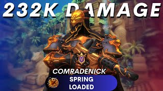 35 Kills Comradenick VII Spring Loaded Grandmaster  Paladins Competitive Gameplay [upl. by Eihcra]