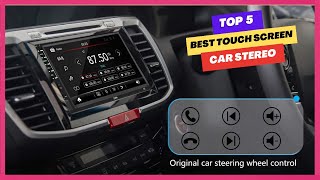 ✅ Top 5 Best Touch Screen Car Stereo  Best Touch Screen Car Stereo  2023 Buying Guide [upl. by Riamu]