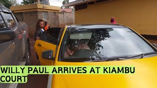 Willy Paul Arrives at Kiambu Law Courts For Diana Bahati Case Hearing [upl. by Rochelle]