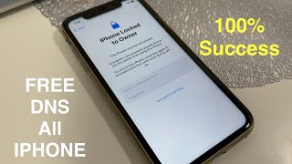 FREE DNS UNLOCK 2024 Remove icloud lock without owner Unlock Apple activation lock forgot password [upl. by Aicnelav]