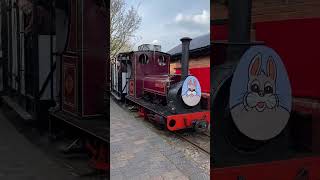 Irish Mail brings a train into Becconsall station 17th April 2022 [upl. by Yrgoerg]