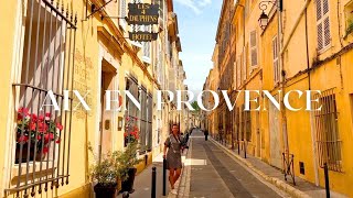 Aix en Provence walking tour One of the most beautiful town Unforgettable experience in Provence [upl. by Theobald]