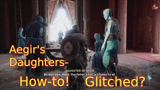 World Event Aegirs Daughters  Glitch explained  Assassins Creed Valhalla [upl. by Neeluqcaj437]