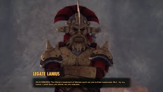 The only time Legate Lanius says a curse word  Fallout New Vegas [upl. by Napas]