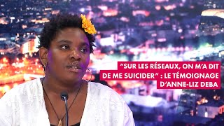 quotSur les réseaux on ma dit de me suicider quot  AnneLiz Deba victime de harcèlement scolaire [upl. by Aynna]