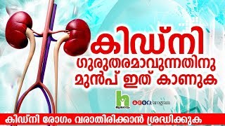 കിഡ്‌നി രോഗം വരാതിരിക്കാൻ  kidney failure malayalam health video [upl. by Davidoff]