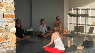 YogaByCandace Retreat in Sifnos Greece [upl. by Euqinmod252]