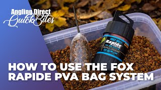 How To Use The Fox Rapide PVA Bag System – Carp Fishing Quickbite [upl. by Luttrell]