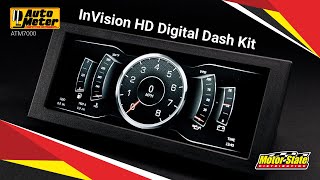 AutoMeter InVision Universal Digital Dash Kit – Modernize Your Instrument Panel [upl. by Noskcire98]