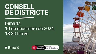 Consell Plenari del Districte de Sarrià – Sant Gervasi [upl. by Enomsed978]