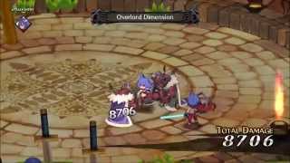 Disgaea 5 Girl Laharl DLC All Skills [upl. by Marcile]