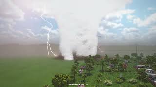 Tornado Footage In Teardown [upl. by Adilem]