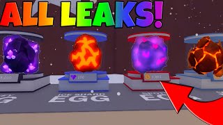 ✨🥳HUGE NEW BUBBLE GUM SIMULATOR 2 LEAKS SECRET PETS EGGS amp MORE [upl. by Feer139]