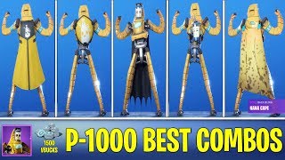 NEW Peely Robot SKIN COMBOS  BEFORE YOU BUY P1000 Pack [upl. by Eelarak]