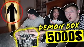 LAST TO TOUCH DYBBUK BOX WINS 5000 CASH DEMON COMES ALIVE [upl. by Roter]