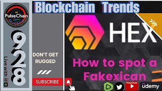 How to spot a Fakexican part 6  Blockchain Trends  928 [upl. by Erna]