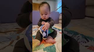 Baby Yohan plays sensory activity thank you for watching and dont forget to subscribe kidstv [upl. by Hunter]