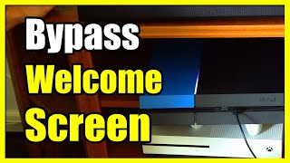 How to bypass Welcome Back to PlayStation Screen on PS4 Console Press The PS Button [upl. by Lloyd]