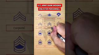 US Army Rank Insignia Enlisted Personnel [upl. by Krongold]