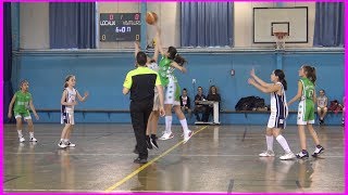 Basket U11F D2 Champ 13 1er QT Allauch vs Rousset 30 mars 2019 [upl. by Tyrone]