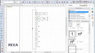 FreeSFC 1  GRAFCET de secuencia única [upl. by Aiuqal755]