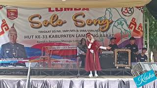 Tanoh Lada amp Seminung by Keisha quotJuara 1 Lomba Solosong HUT 33 Lambar 2024quot [upl. by Tizes]