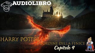 Audiolibro  Harry Potter e lordine della fenice  Lettura e Commento LIVE Cap 4 [upl. by Howlond]