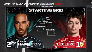 F1 2024 Monaco Grand Prix FP2 Results [upl. by Kay]