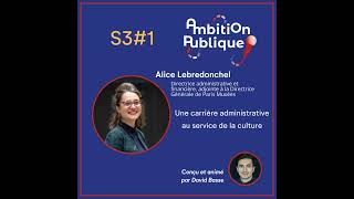 S3 E1  Alice Lebredonchel spécialiste de la culture et directrice administrative et financière [upl. by Olecram]