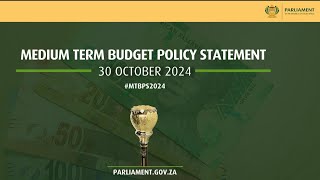 2024 Medium Term Budget Policy Statement MTBPS2024 [upl. by Ardnic879]