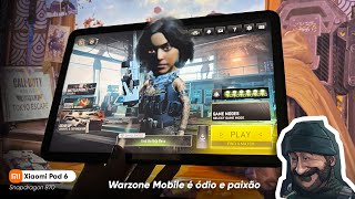 Warzone Mobile  Multiplayer  Xiaomi pad 6  8gb ram  Snapdragon 870 [upl. by Burnie]