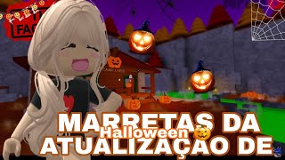 MARRETAS DA ATUALIZAÇÃO DE HALLOWEEN🎃🎃 Roblox  Flee the facility  Puppe Dias [upl. by Zined]