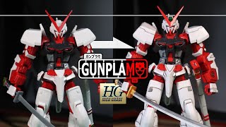 HG GUNDAM ASTRAY RED FRAME  Custom By GUNPLAMO 【ガンダムガンプラ】 [upl. by Grigson]