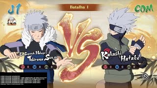 Tobirama Edo tensei Vs Kakashi Dublado  Naruto X Boruto Storm connections [upl. by Angelique]