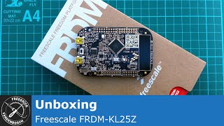 Freescale FRDMKL25Z Unboxing and OutofBox Demo [upl. by Htbazile]