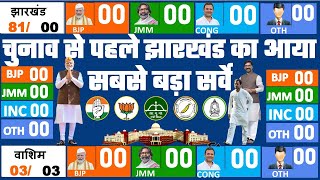 Today Breaking News  jharkhand assembly election 2024 opinion poll live election update JMM BJP [upl. by Aggarwal381]