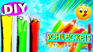 DIY ICE POP STICKS Mach dein komplettes POP IT WASSEREIS selbst l PatDIY [upl. by Airotkciv]