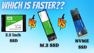 25 Inch SSD vs M2 vs NVMe  Which is the Fastest Storage Option I Accurate It solutions [upl. by Bullen]