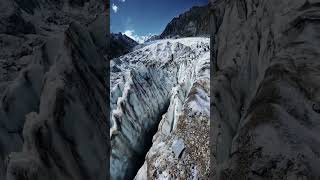 Crossing White Glacier shorts glacier travel [upl. by Rebna632]