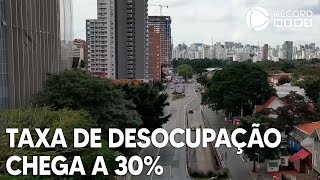 Taxa de desocupação de edifícios comerciais chega a 30 [upl. by Ilhsa826]