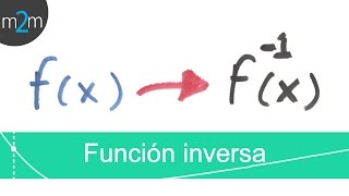 ✅ Como obtener la función inversa │ algebraica [upl. by Veda]