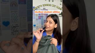 WHATS IN MY BAG 🎒 Ft Medical student edition 🩻🥼 collegelife mbbs aiims viral [upl. by Rhoads]