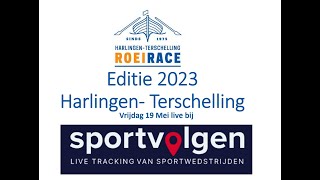 HT 2023 De sloeproeiwedstrijd van Harlingen naar Terschelling [upl. by Htenek]