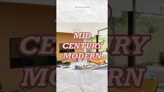 Mid Century Modern Design DAY 1 interiordesign architecture building construction viral new [upl. by Ecitnerp]