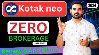 Kotak Neo Trading Demo  Kotak Securities Brokerage Charges  Kotak Neo App Review  Kotak Neo [upl. by Tadeo]