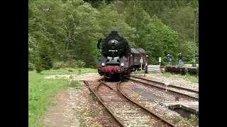 Dampflokfahrt Schwarzatalbahn Teil 1  Oberweißbacher Berg u Schwarzatalbahnmpg [upl. by Chae767]