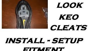 4K Look Keo Cleats Setup  Installation  Fitment [upl. by Pare]