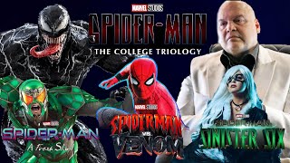 MCU Spider Man College Trilogy Ideas Venom Sinister Six Scorpion Daredevil amp Kingpin Black Cat [upl. by Eiraminot]