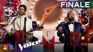 Dan  Shay Perform “Officially Christmas”  The Voice Finale  NBC [upl. by Nonad]